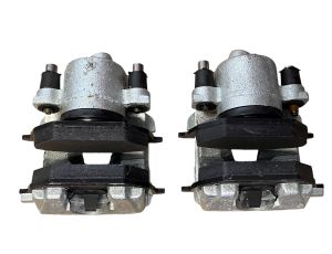 2X NOWY OEM ZACISK HAMULCOWY + KLOCKI ATE AUDI 1J0615123A + 1J0615124A VW GOLF 4 , 5 AUDI A1 A2 A3 SEAT IBIZA SKODA